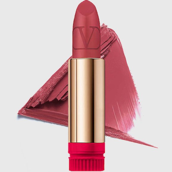SALE! BNI❤️ Valentino #110R SWEET PASTEL Rosso Valentino Refillable Lipstick NIB - Picture 2 of 11